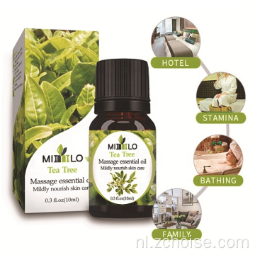 biologische pure esensial olie tea tree etherische olie